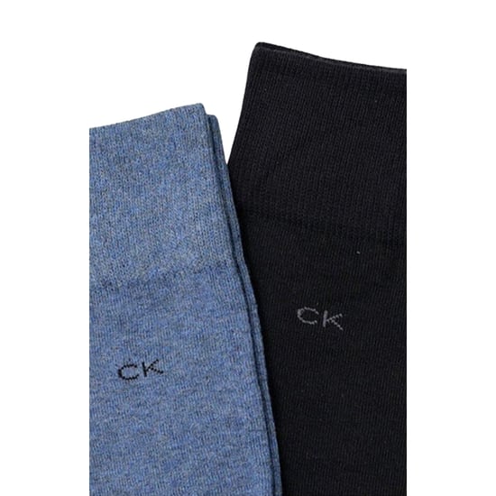 Calvin Klein Sokken met geborduurd logo voor heren (NAVY/BLAUW) - Image 2