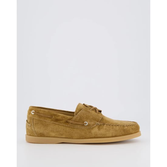 Gibaldi Heren suede boatshoe - Image 1