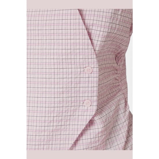 Neo Noir celest check top 169021 754 light pink - Image 2