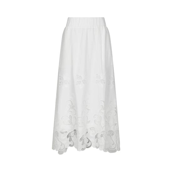 Neo Noir yara long emb skirt 168438 120 white - Image 2
