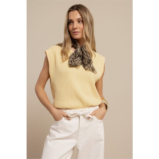 Studio Anneloes leona knitted top 13921 2100 butter yellow - Image 4