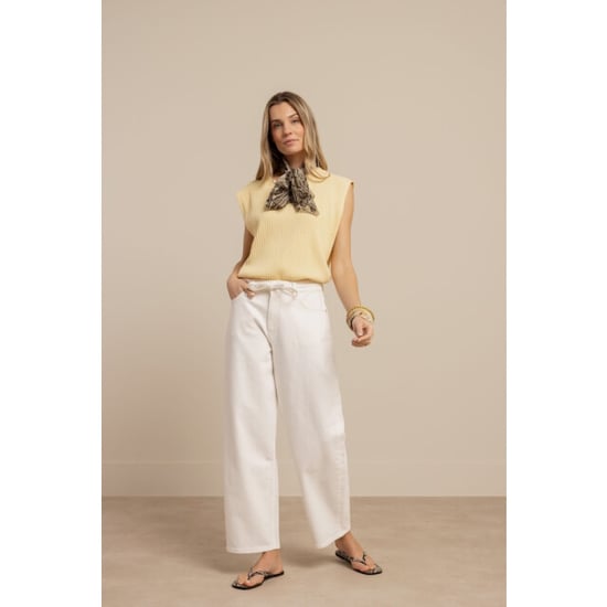 Studio Anneloes leona knitted top 13921 2100 butter yellow - Image 5