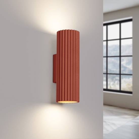 Bright Home Wandlamp karbon minimalistisch 2 lichtpunten rode - Image 4