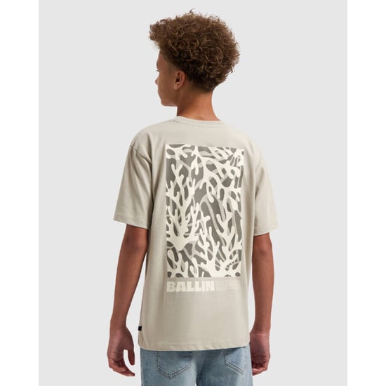 Ballin Amsterdam T-shirt 26017130 coral - Image 3