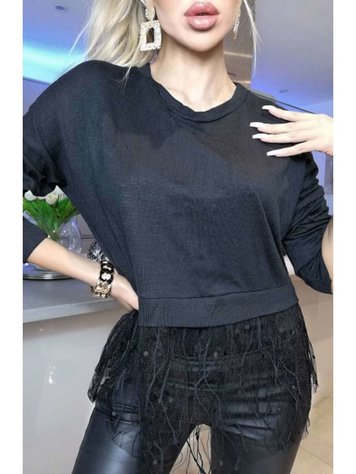 Catwalk Gemma delicate tulle netted top - Image 2