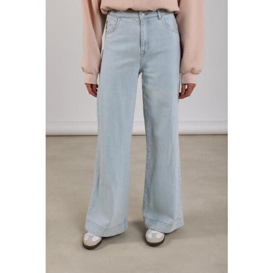 Nukus Nkf09053 24 abby pants denim strass bleached denim - Image 1
