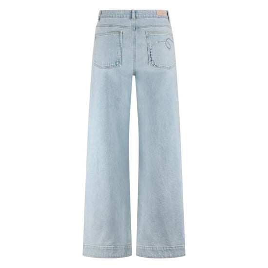 Nukus Nkf09053 24 abby pants denim strass bleached denim - Image 4