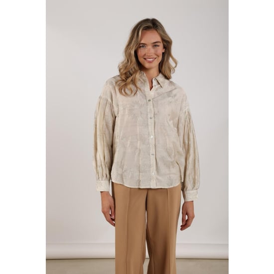 Nukus Nola blouse embroidery ecru dessin - Image 5