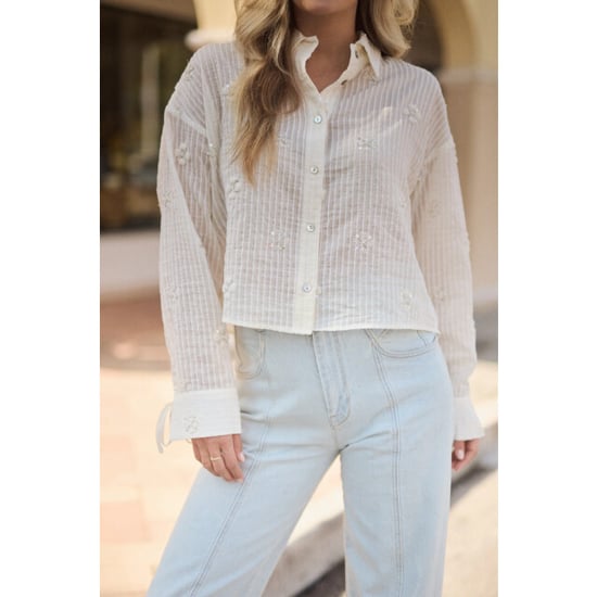 Nukus Nks02200 17 bailey blouse beads off white - Image 2