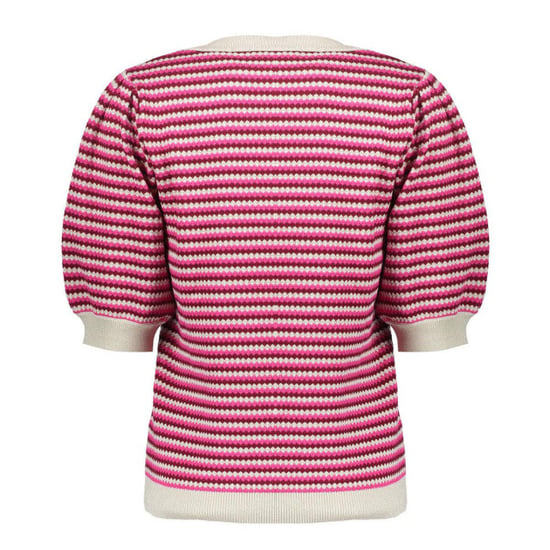 Geisha pull stripe lrx 64066-14 710 lurex fuchsia port - Image 3