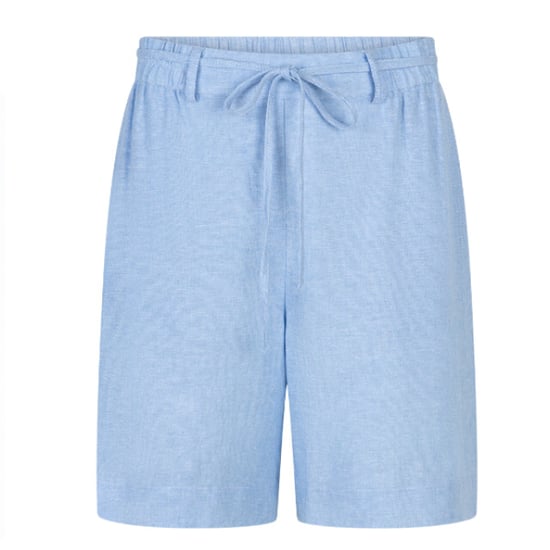 Red Button Cami short linen/visco melange - Image 1