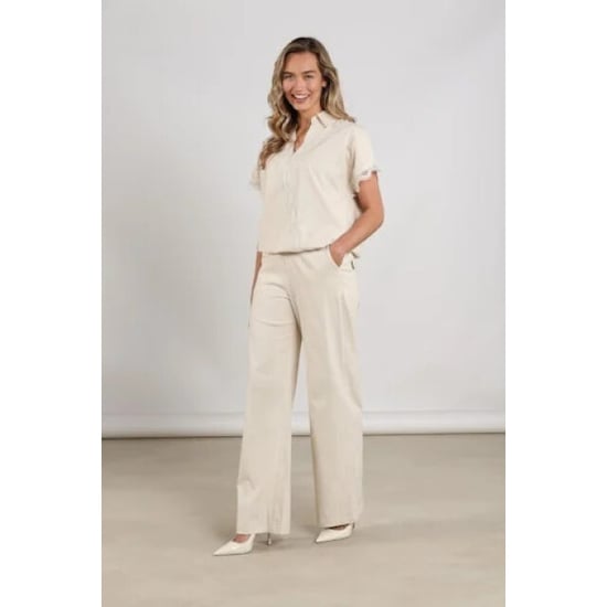 Nukus Nks09080 9 eline pants sand - Image 4