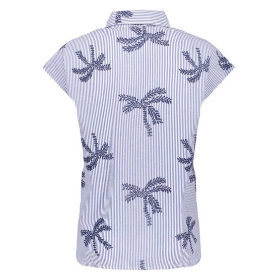 Geisha 63383-70 top stripes & palmtree - Image 2