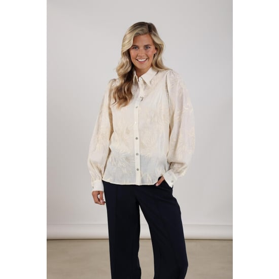Nukus Avy blouse embroidery ecru - Image 3