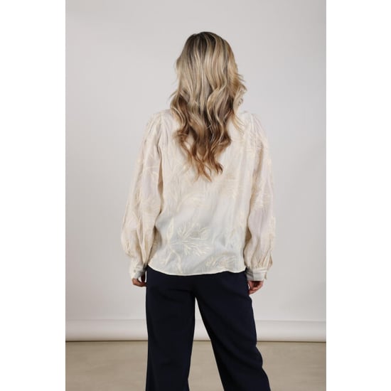 Nukus Avy blouse embroidery ecru - Image 4