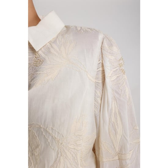 Nukus Avy blouse embroidery ecru - Image 5