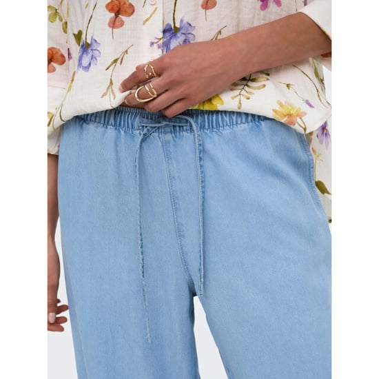 Jacqueline de Yong Jdymira mw wide string pant pnt noos blue denim - Image 4