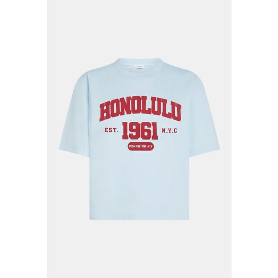 Penn & Ink S26f1814 568-334 penn en ink t-shirt print skyrider cardinal - Image 3