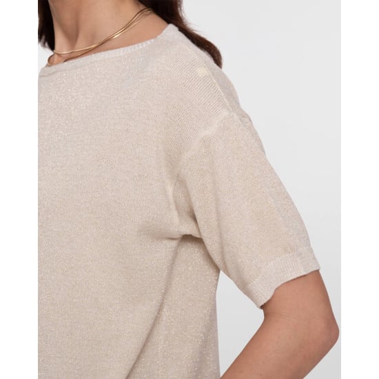 Geisha 64089-70 720 pullover lurex s/sl sand/gold - Image 4