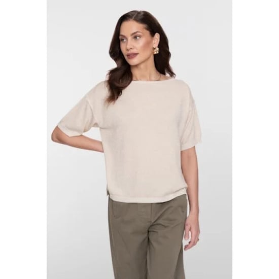Geisha 64089-70 720 pullover lurex s/sl sand/gold - Image 5