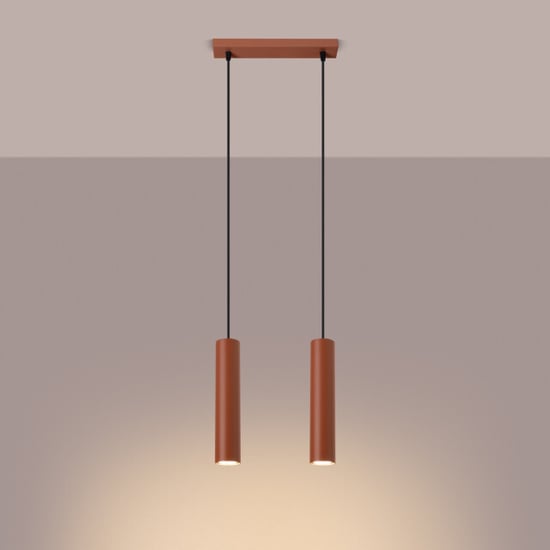 Bright Home Hanglamp damiano 2 lichtpunten rode - Image 3
