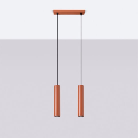 Bright Home Hanglamp damiano 2 lichtpunten rode - Image 4