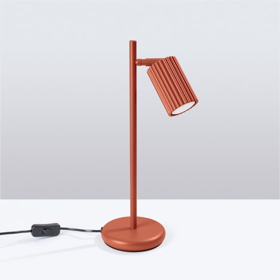 Bright Home Tafellamp karbon minimalistisch rode - Image 4