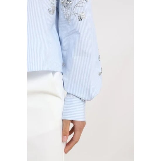 Nukus Nks02138 314 adora blouse stripe cloudy/offwhite - Image 3