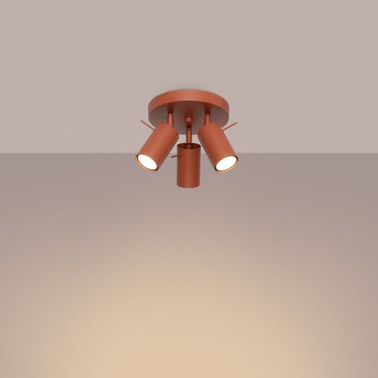 Bright Home Plafondlamp emanuela modern 3 lichtpunten rode - Image 3