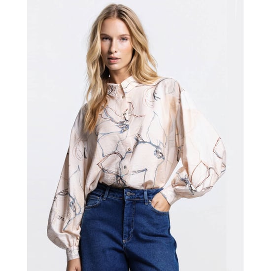 Jansen Amsterdam Blouse lange mouw ocean ss26 - Image 4
