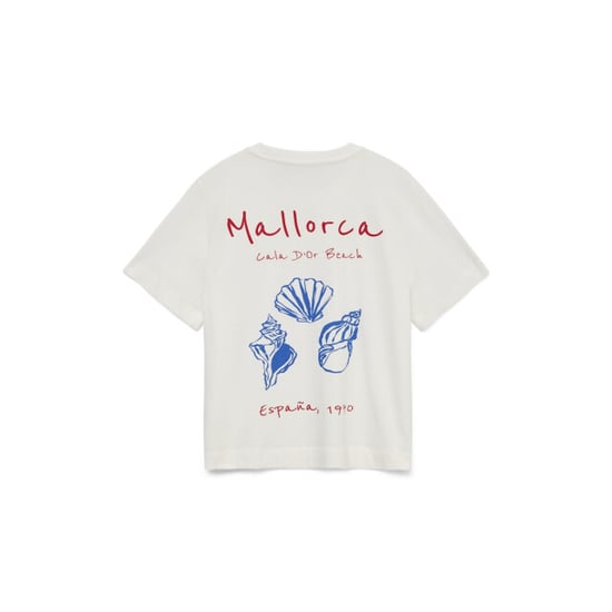Vero Moda vmgina mette ss top box jrs 10341996 snow white - Image 6