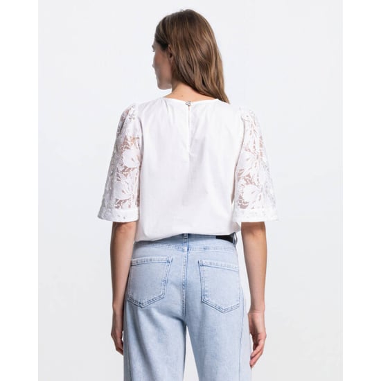 Jansen Amsterdam Blouse korte mouw rune ss26 - Image 4