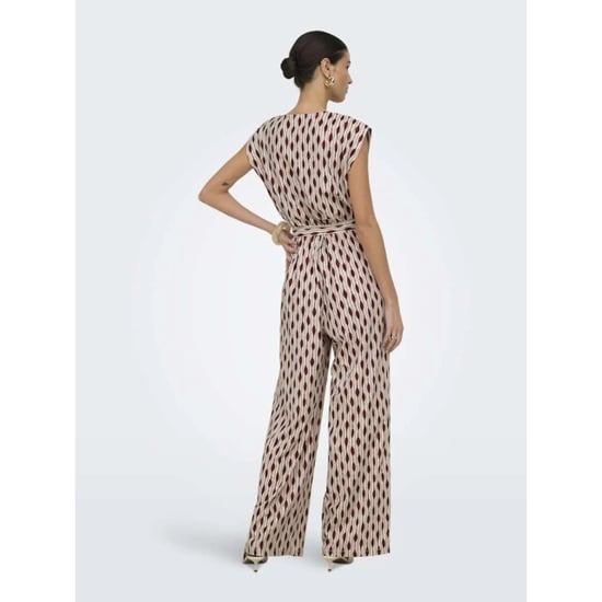 Only Onlmaine s/l jumpsuit jrs birch/brick red(main - Image 6