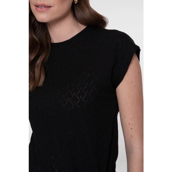 Geisha 62101-47 999 top ajour with knot black - Image 5