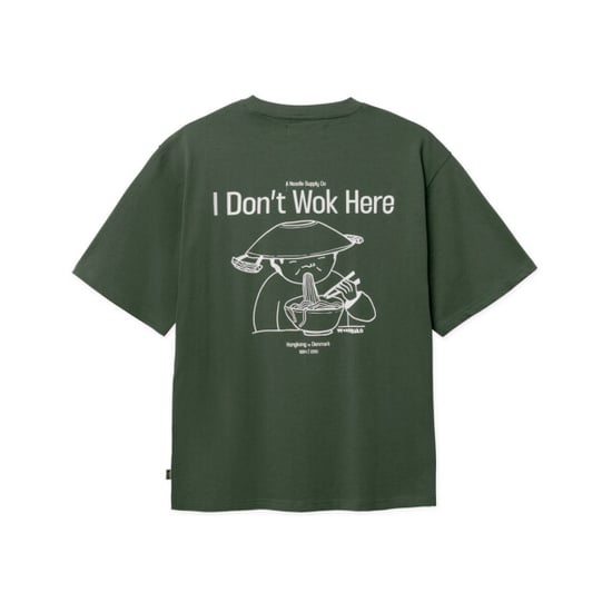 Woodbird baine wok tee 2616-402 pine green - Image 3