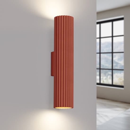Bright Home Wandlamp karbon minimalistisch 2 lichtpunten rode - Image 3