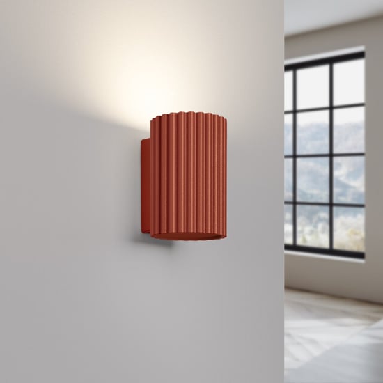 Bright Home Wandlamp karbon minimalistisch rode - Image 3