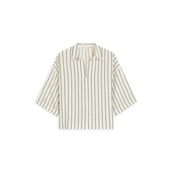Summum 2s3420-12374 108 top chenille stripe ivoryblack - Image 2