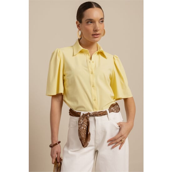 Studio Anneloes poppy butterfly blouse 13877 2100 butter yellow - Image 2