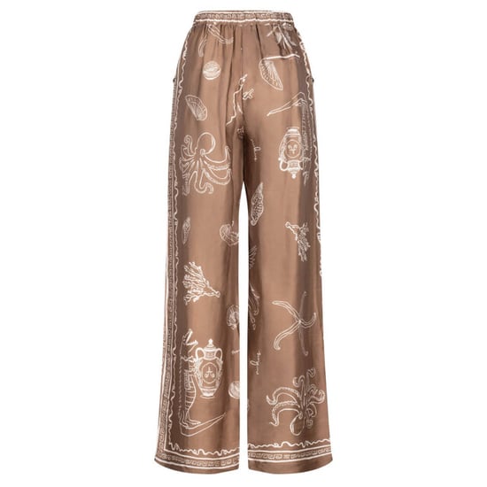 Nukus Nks09106 273 valerie pants print fango/offwhite - Image 3