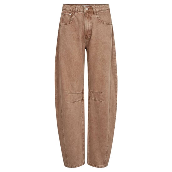Haute L'Amitié Haute l’amitié drew barrel panel tall jeans camel - Image 1