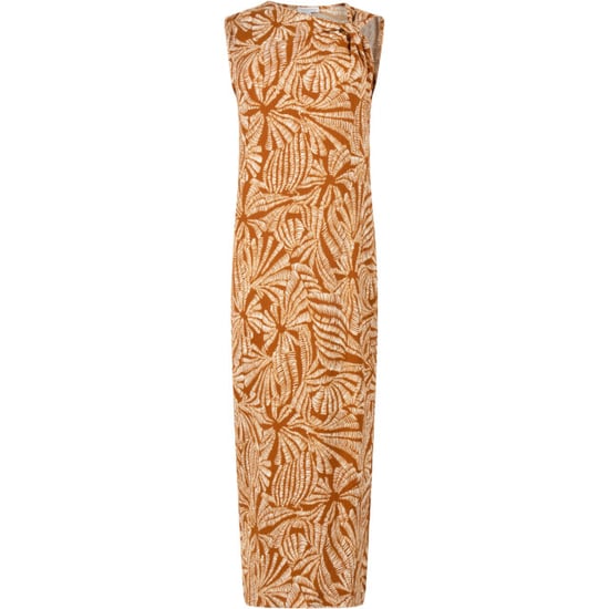 Tramontana Dress print browns - Image 4