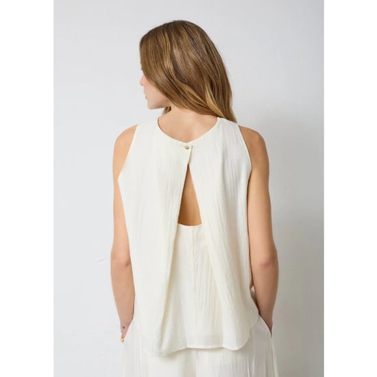 Co'Couture Auracc top mouwloos off white - Image 5