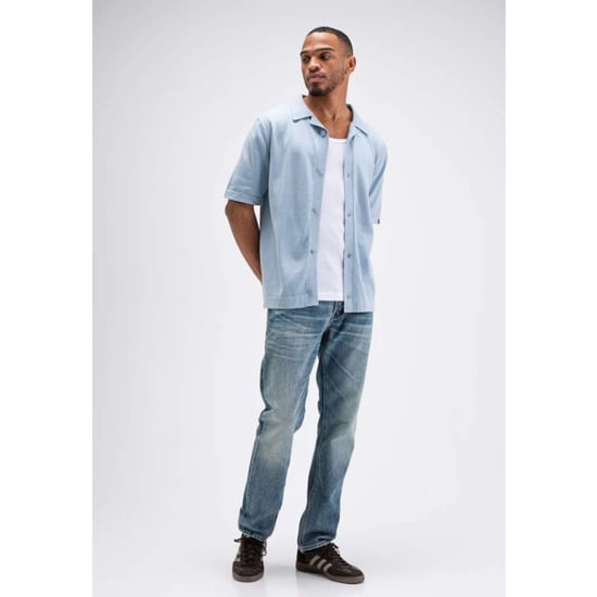 Butcher of Blue Clifde knit shirt shark blue - Image 3