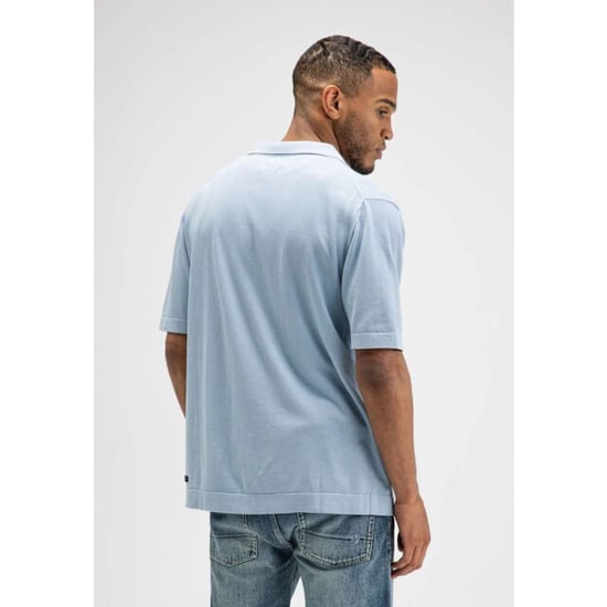 Butcher of Blue Clifde knit shirt shark blue - Image 4