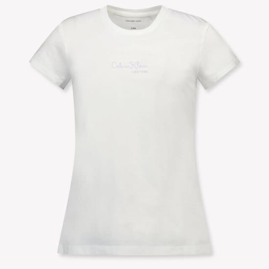 Calvin Klein Kinder meisjes t-shirt in - Image 2