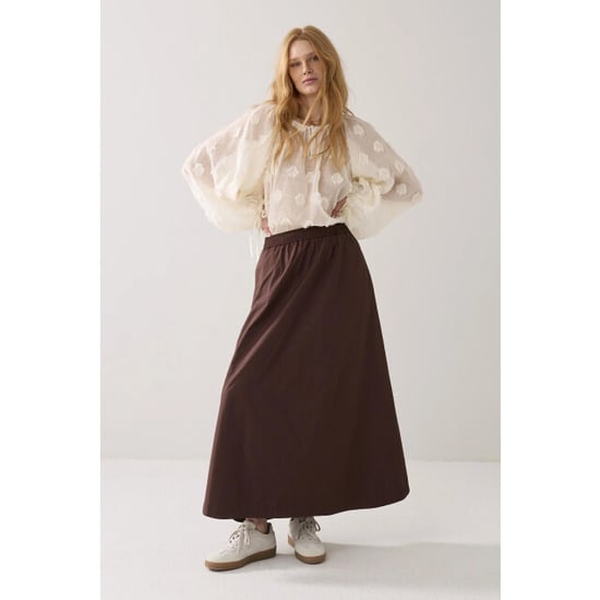 Summum skirt taft light 6s1357-12259 713 coffee - Image 2
