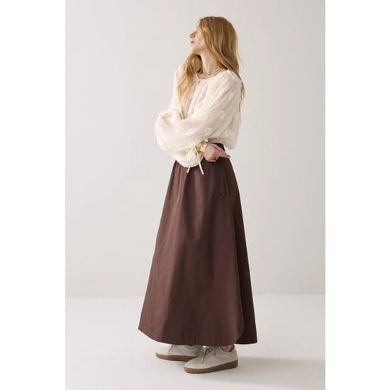 Summum skirt taft light 6s1357-12259 713 coffee - Image 3