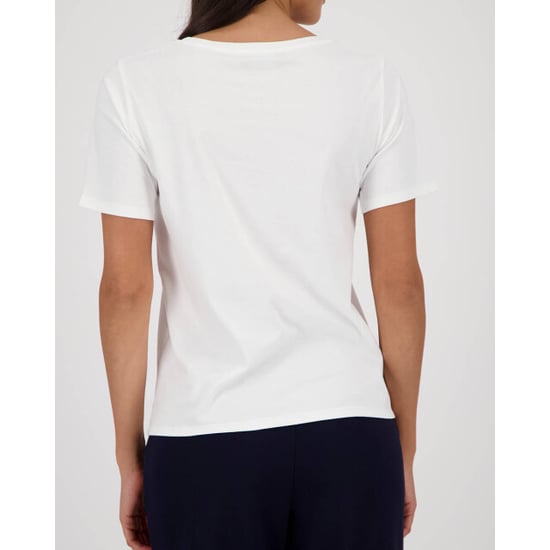 Monari  t-shirt h rhinestones 410466 755 marine - Image 2