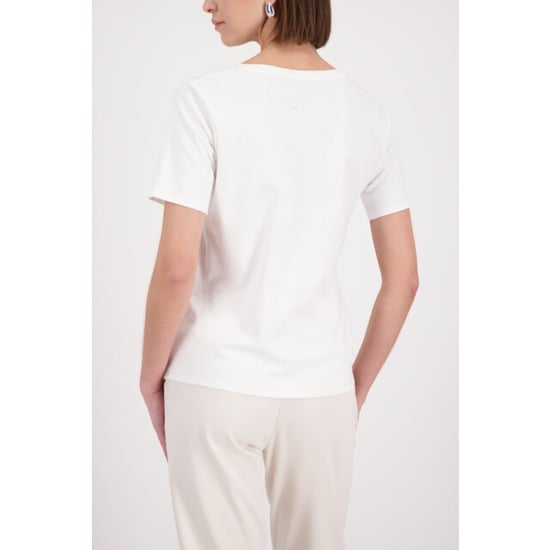 Monari  t-shirt with rhinestones 410466 102 - Image 6